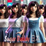 同じような服を着た女の子のグループ